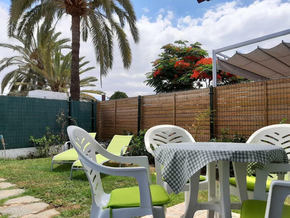 Bungalow With Private Garden Nex To Yumbo Center Villa Maspalomas  Kültér fotó